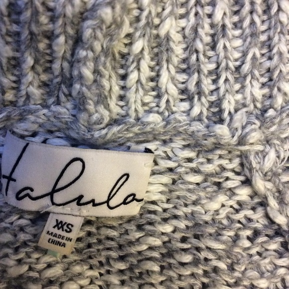 Talula/Aritzia open front shawl collar cardigan - Picture 6 of 7